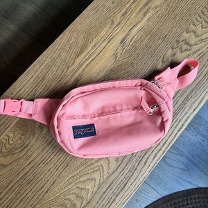 Jansport Pink Fannypack or Crossbody